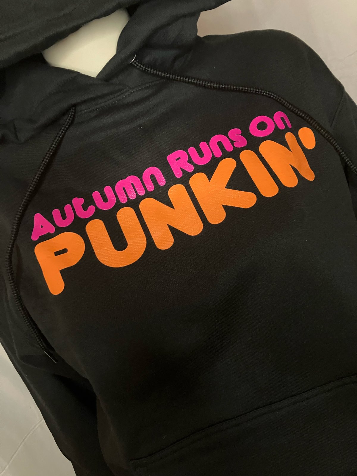 Unisex “Punkin” Black Hoodie