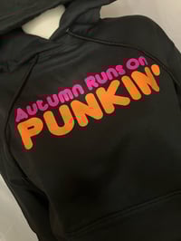 Image 2 of Unisex “Punkin” Black Hoodie