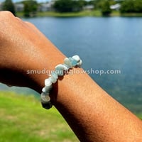 Image 2 of Aquamarine Chip Bracelet 
