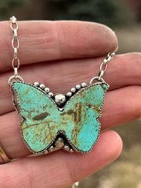 Image 2 of Kingman Butterfly Necklace 