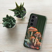 Image 1 of Beautiful Watercolor Red Fungus Mushroom Colorful Tough case for Samsung®