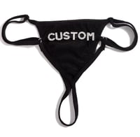 Image 2 of Custom DIY Name Thong