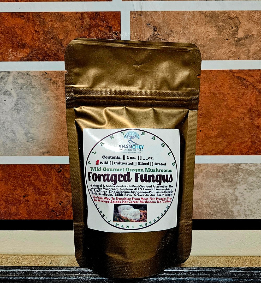 WILD MEDICINAL MUSHROOMS: Lion's Mane-Chaga-Turkey Tail-Maitake-Cordyceps (Himalayan Viagra). DNA.