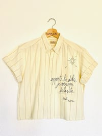 Image 2 of Chemise crop « dolce vita »