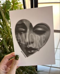 7x5” AMORE print 