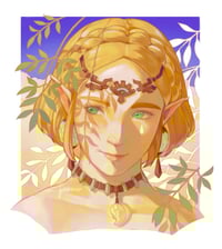 Image 2 of ⟡ TOTK Zelda Print ⟡