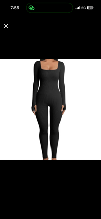 Image 4 of Stretch Yoga Jumpsuit