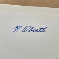 Image 14 of Hermann Oberth - Die Rakete zu den Planetenraumen (Signed)