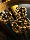 “Assorted Wooded Stacks” Beaded Stack (2pcs)