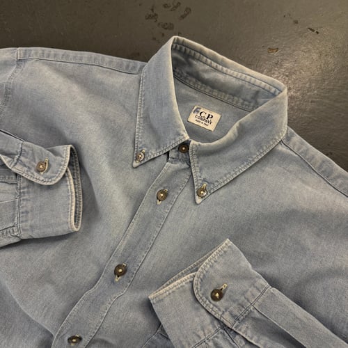 Image of SS 1996 CP Company Denim Shirt, size large