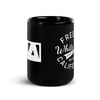 White Ash Black Mug