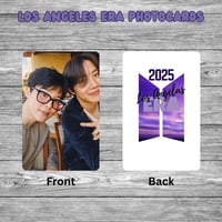 Image 1 of BTS Los Angeles Era Photo Cards - Handmade Cards