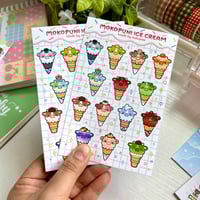 Image 1 of Ice cream | Matte Sticker Sheet