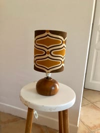 Image 2 of Lampe imprimé vintage 