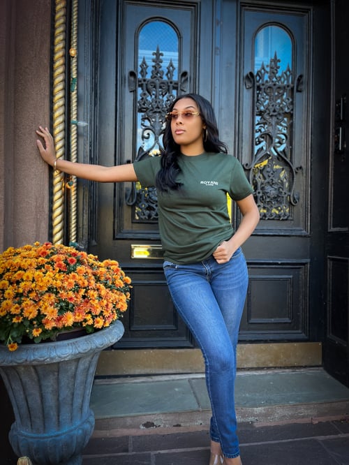 Image of Olive Green Designed By Katina Tee 