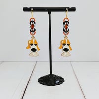 Image 3 of Byzantine Pet Dog Earrings 