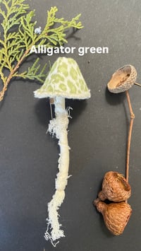Image 5 of Gold cap mushroom brooch 