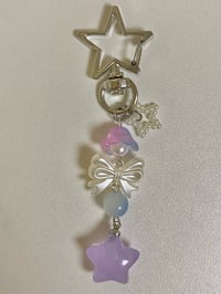 Image 2 of cotton candy star keychains 