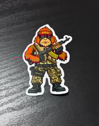 Image 1 of RBG 🦧 Rambo 3’ Vinyl Stickers