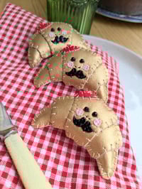 Image 1 of French Croissant Brooch