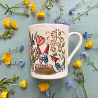 Image 5 of Gnome Garden Party Mug (450ml / 15oz)
