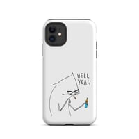 Image 3 of hell yeah Tough Case for iPhone® 