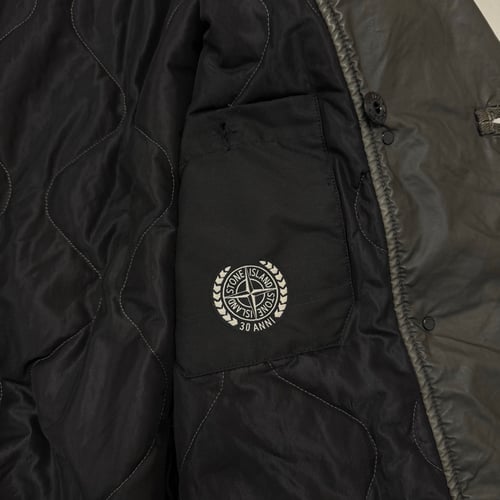 Image of AW 2012 Stone Island 30th Anniversary Mussola Gommata Jacket, Size Large