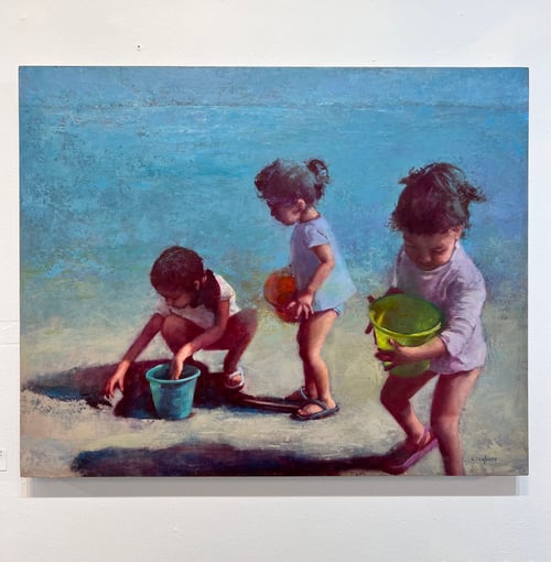 Image of Beach Buckets- Cathy Engberg