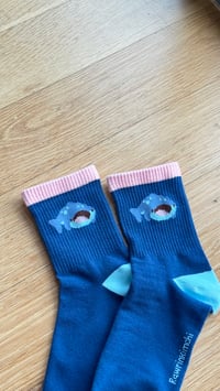 Image 4 of Whale Shark Cotton Socks 