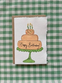Image 3 of Happy Birthday Cake Card