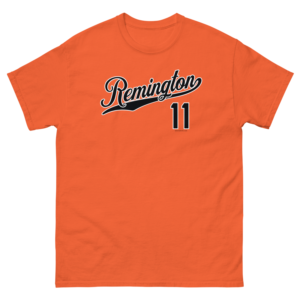 Image of Remington Baltimore T-Shirt 21211 Mens (Orange)