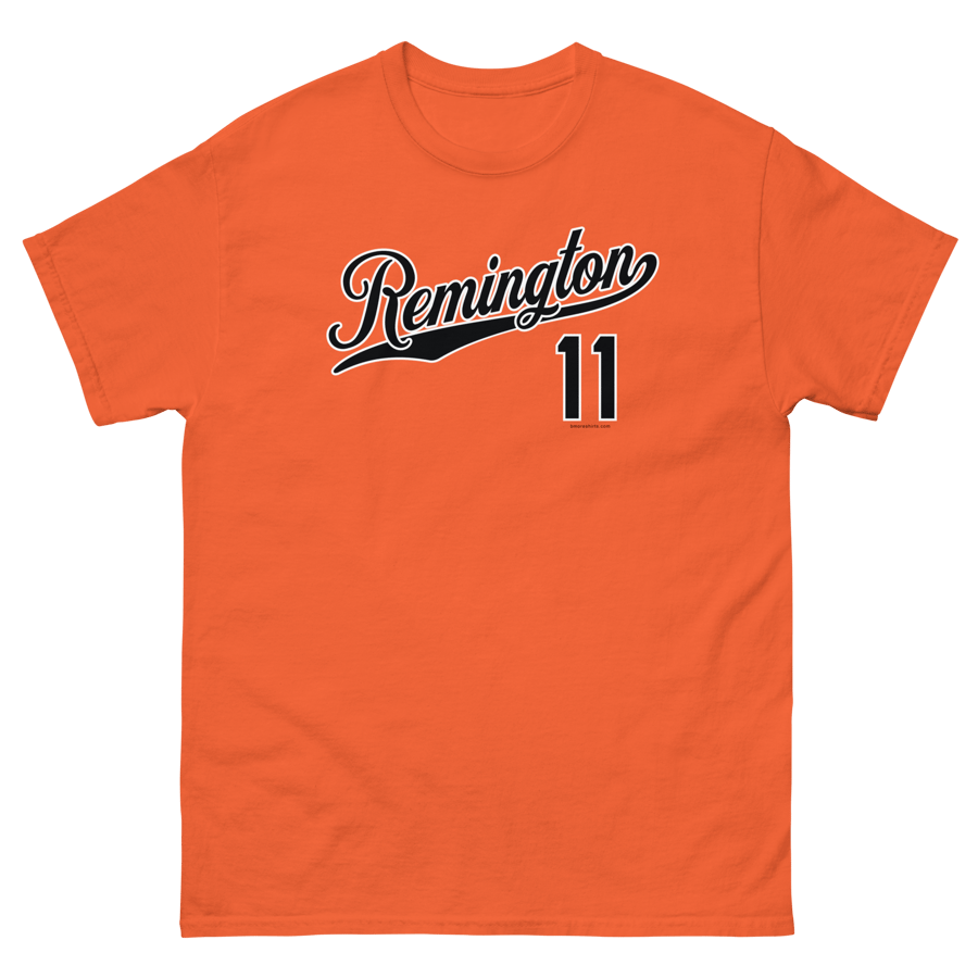 Image of Remington Baltimore T-Shirt 21211 Mens (Orange)