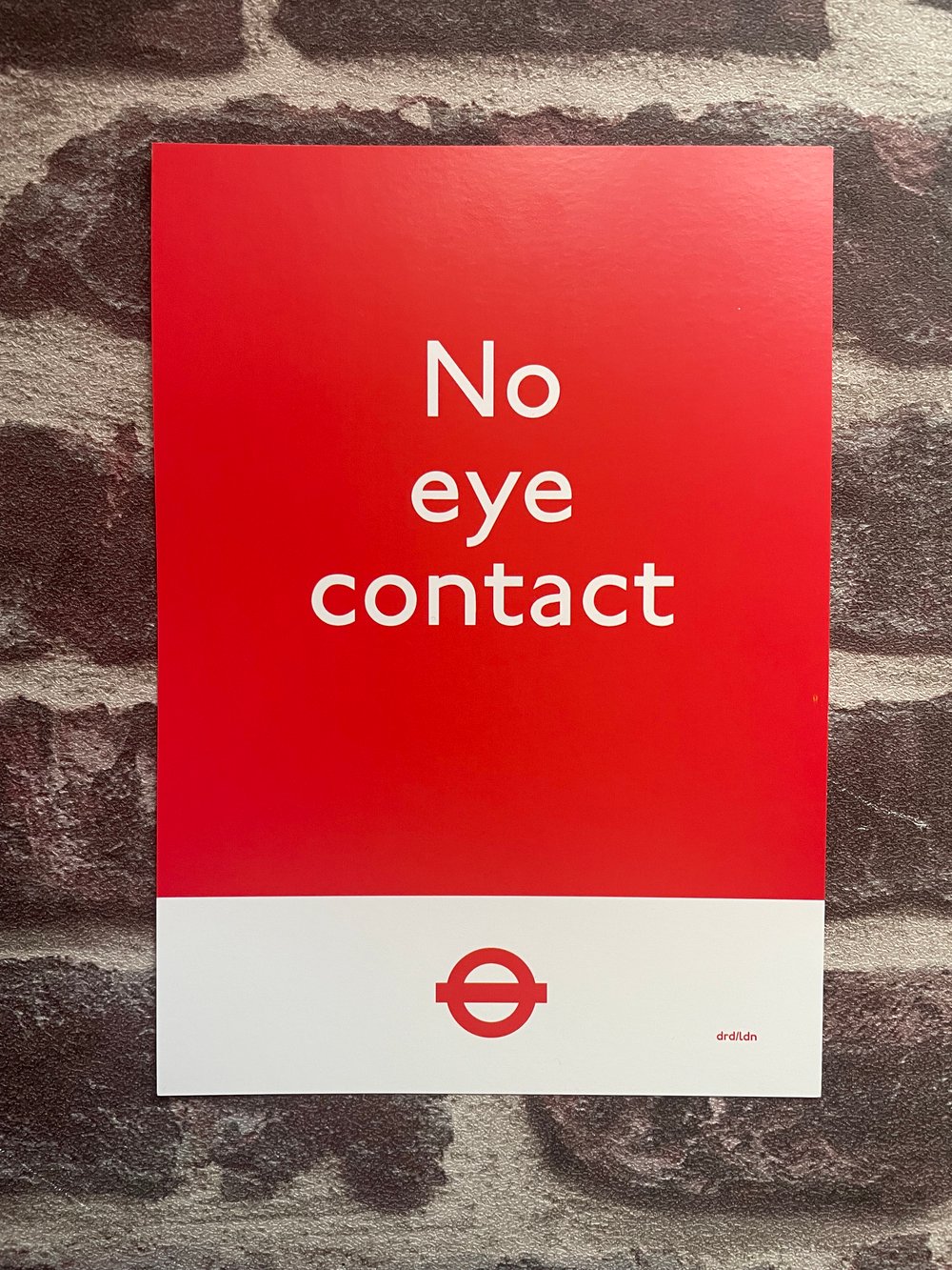 Image of No Smirking No Eye Contact A5 x 10 prints