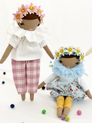 Image of 'SADIE' - Mini Dress Up Dolls