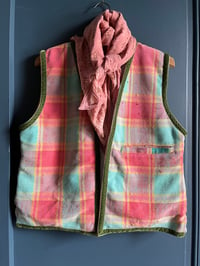 Image 3 of gilet haik bordés de velours 