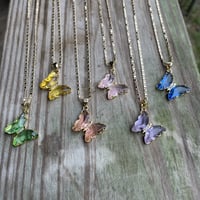Image 2 of Butterfly Necklace