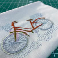 Image 3 of Unfinished Bicycle Zip Case