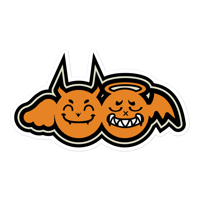 The “SmirkWeen” stickers