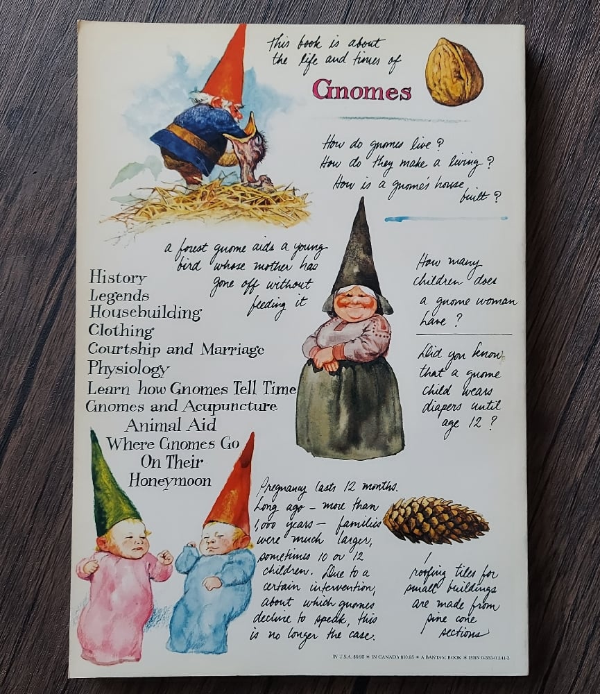 Gnomes, by Rien Poortvliet & Wil Huygen