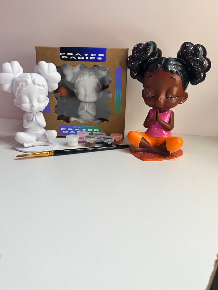 Image of Prayer Baby 3D Figurine Paint Kit – Fun & Creative for All Ages!