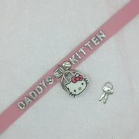 Daddy’s kitten collar 