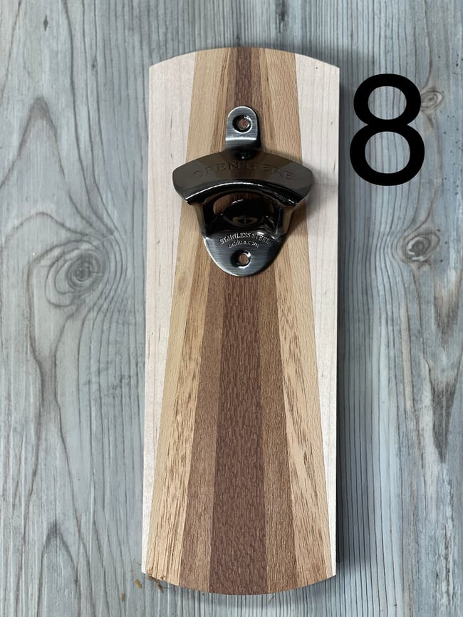 Modern Bottle Opener #8 - PRE-SALE