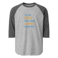 Image 3 of Cygen Divine Designs Women's My Life 3/4 Sleeve Raglan Shirt