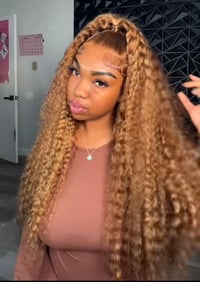 Image 3 of 28” 7x5 Highlighted Deepwave Wig (BGM)