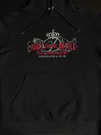 Image 6 of BUILT for the BATTLE -STAY ARMORED UP Hoodies 