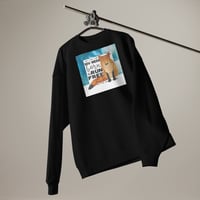 Image 2 of Unisex organic oversized sweatshirt with Fox