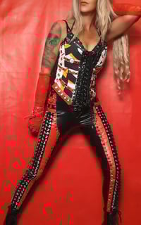 Image 3 of KISS LACE UP STRUTTER TOP