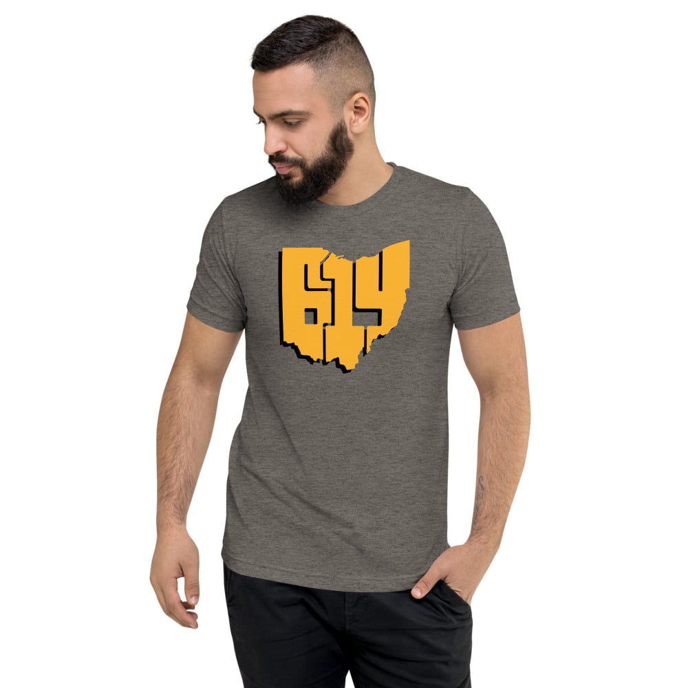 Black and Gold 614 Short Sleeve T-shirt