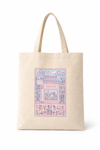 Image 3 of Bookshop Cotton Totebag