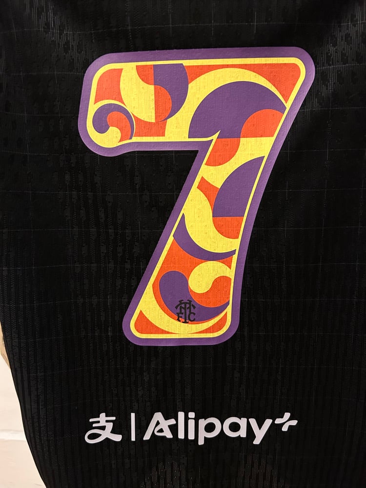 Image of PRE ORDER: NEW Tottenham Hotspur SON “7” 2025/26 Away Vaporknit Shirt - Korean Tour (M)